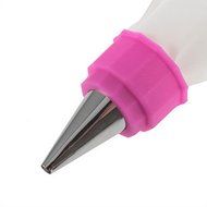 Sher 1Set Double Colors Piping Bags Icing Pastry Bag Nozzles Decorating Set Cupcake Baking Tools Supplies Equipment N4