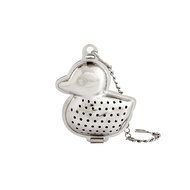 HIC Loose Leaf Tea Infuser with Caddy, House, 18/8 Stainless Steel, 1.5-Inch by 1.25-Inch N2