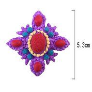 Y&amp;XL&amp;H Gems Style Flower pattern Candy Fondant Cake Molds For The Kitchen Baking Molds N2