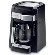 DeLonghi 12-Cups Black 970 W Programmable Pause N Serve Function Coffee Maker with Removable Glass Carafe