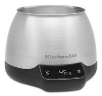 KitchenAid KCG0799SX Digital Scale Jar Burr Grinder Accessory, Brushed Stainless Steel