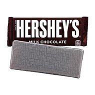 Foil Wrapper &quot;SILVER LINEN&quot; 6&quot; X 7.5&quot; For Hershey Bar Over Wrap 100 pack