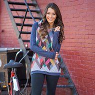 Hooded Pullover Tops,Morecome Womens Geometry Printing Hoodie Sweatshirt N2