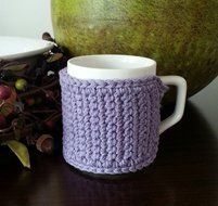 Reusable Coffee Mug Hug Lilac N2