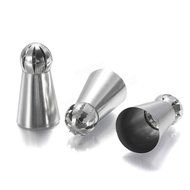 9Snail Cake Decorating Supplies NEW 3pcs/set Sphere Ball Tips Russian Icing Piping Nozzles Tips Pastry Cupcake N2