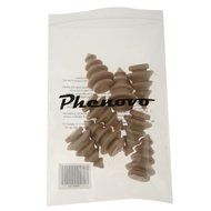 Phenovo Blank DIY Wooden Christmas Tree Peg Dolls Party Cake Toppers Pack of 10 N6