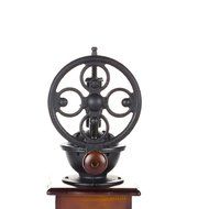 XHHOME Vintage Style(1880s) Manual Coffee Grinder Hand-crank Roller Drive, Ceramic Burr Core, Beech Wood Case,... N3