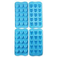 Candy Making Molds, 8 PCS YYP [Smile Face, Star, Apple, Sailboat, Sun, Diamond and Flower Mold] Silicone Candy... N3