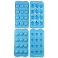 Candy Making Molds, 8 PCS YYP [Smile Face, Star, Apple, Sailboat, Sun, Diamond and Flower Mold] Silicone Candy... N4