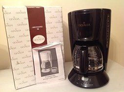 Classic Gevalia 12 cup Programmable Coffeemaker - Black - P86 N2