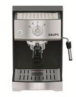 KRUPS XP5220 Pump Espresso Machine with KRUPS Precise Tamp Technology and Stainless Steel Control Panel, Black N6