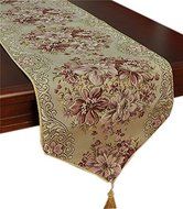 European Style 180*28CM Floral Printed Placemats For Table 3 Pattern Table Runner Mats Pads Kitchen Accessory