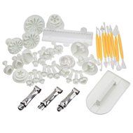 Amazing Value And Quality Sugar Craft 46pcs Tools Accessories Set Kit For Cakes Modelling And Decorating With... N10