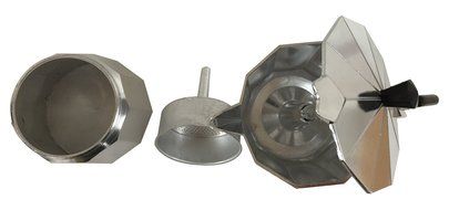 Espresso Maker Stovetop Aluminum (6 cups) N2