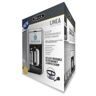 BELLA LINEA Collection 12 Cup Programmable Coffee Maker, Color Red 14108 N2