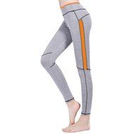 PHOTNO Women Yoga Gym High Waist Running Pants Sports Fitness Elastic Leggings