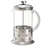 &quot;350ml Stainless Steel Glass Teapot Cafetiere French Coffee Tea Filter Press Plunger&quot; shopping N5