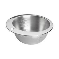 4 Cup Stainless Steel Measuring Bowl with Interior Graduations