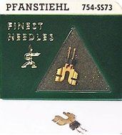 Newpowergear Phonograph Record Turntable Needle For CARTRIDGES SHURE WC6, WC-6, SHURE P-7, SHURE P-8, SHURE P-...