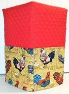 Yellow Rooster Coffee Maker Cover (All Yellow Rooster) N2