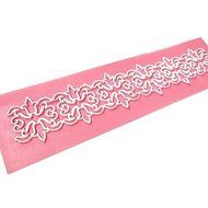 Sher Medium Court Lace Mold Cake Mould Silicone Baking Tools Kitchen Accessories Decorations For Cakes Fondant