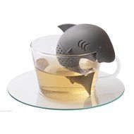 Generic Silicone Shark Infuser Loose Tea Leaf Strainer Herbal Spice Filter Diffuser N6