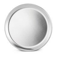 New Star 51001 Aluminum Coupe Style Pizza Tray Pizza Pan, 8-Inch, Set of 6