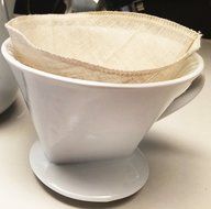 P&amp;F(3 pack)Natural Reusable Cone Coffee Filters #2 Melitta Style, No Harmful Chemical, All Natural N4