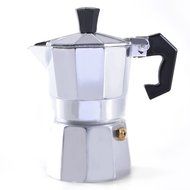 Michelle Queen 1 Cup (50ml) Stovetop Espresso Moka Pot Silver N7