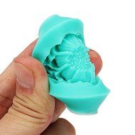 3D Mini Peony Fondant Mold Silicone Cake Chocolate Moulds N8