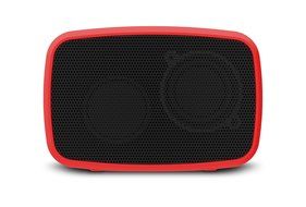 Ematic ESQ206RD RuggedLife Water Resistant Bluetooth Speaker with Speakerphone for iPhone, iPad, iPod, Android... N2