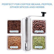 Warmly Homy Stainless Steel Manual Coffee Grinder with EBook N6