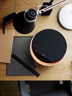 KEAS MOV-1 Ceramic Bluetooth Audio System, Orange and Grey N5