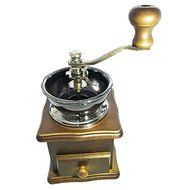 Premium Adorable Manual Hand Coffee Bean Grinder of Solid Beech Wood Body and Heavy Duty Steel Adjustable for... N7