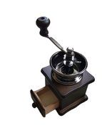 Premium Adorable Manual Hand Coffee Bean Grinder of Solid Beech Wood Body and Heavy Duty Steel Adjustable for... N8