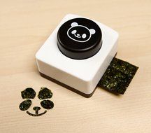 Funny Panda Shape Sushi Maker Rice Ball Onigiri Mold Mould + Nori Punch DIY Bento N2
