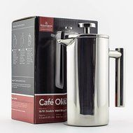 DGQ Double Wall Stainless Steel French Coffee Press, 350ML N4