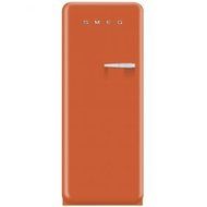 Smeg FAB28UORL1 24" 50s Retro Style Top-Freezer Refrigerator with 9.22 Cu. Ft. Capacity Ice Compartment Interior...