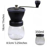 KurtzyTM Manual Ceramic Bean Grinder For Herbs, Spices, Coffee, Salt, Pepper N6