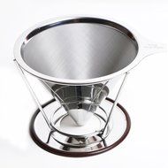 Pour Over Coffee Dripper - Stainless Steel Reusable Coffee Filter for the best Drip Coffee - Pour-over Coffee...