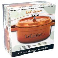 Cast Alum Casserole Pan W/ Cvr - Style KTALLC9