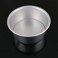 Speedysnails Removable Bottom Baking Mould Pan Silver Aluminium Alloy Round Cake Pan for Wedding Birthday Party... N2