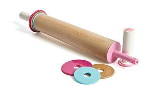 Bakelicious Adjustable Rolling Pin, Multicolored