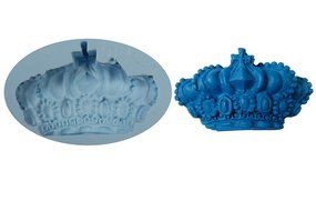 OK-Molds Silicone crown cake decorating fondant gumpaste supply M4889