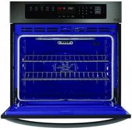 LG LWS3063BD 30" 4.7 cu. ft. Capacity Electric Single Wall Oven with Convection, in Black Stainless Steel