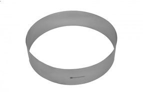 Restaurantware Round Pastry Ring Mould S/S 10 x 2 3/8 inches