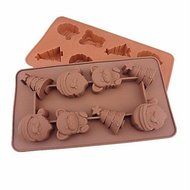 Y&amp;XL&amp;H Festival Christmas Theme Shape Cake Ice Jelly Chocolate Molds,Silicone 21.5&iexcl;&Aacute;10.8&iexcl;&Aacute;2 CM(8.5&iexcl;&Aacute;4.3&iexcl;&Aacute;0.8 INCH)