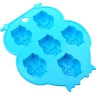 Chawoorim 6 Owls Silicone Molds Ice Cube Chocolate Jelly Candy Baking Mould Craft