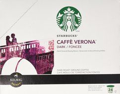 Starbucks Caffe Verona Dark, K-Cup for Keurig Brewers, 96 Count N4