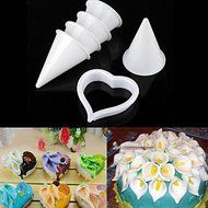 Y&amp;XL&amp;H 7-Piece Calla Lily Sugarcraft Flower Cutter Set Fondant Gum Paste Clay Cutter DIY Cake Mold Tool Set